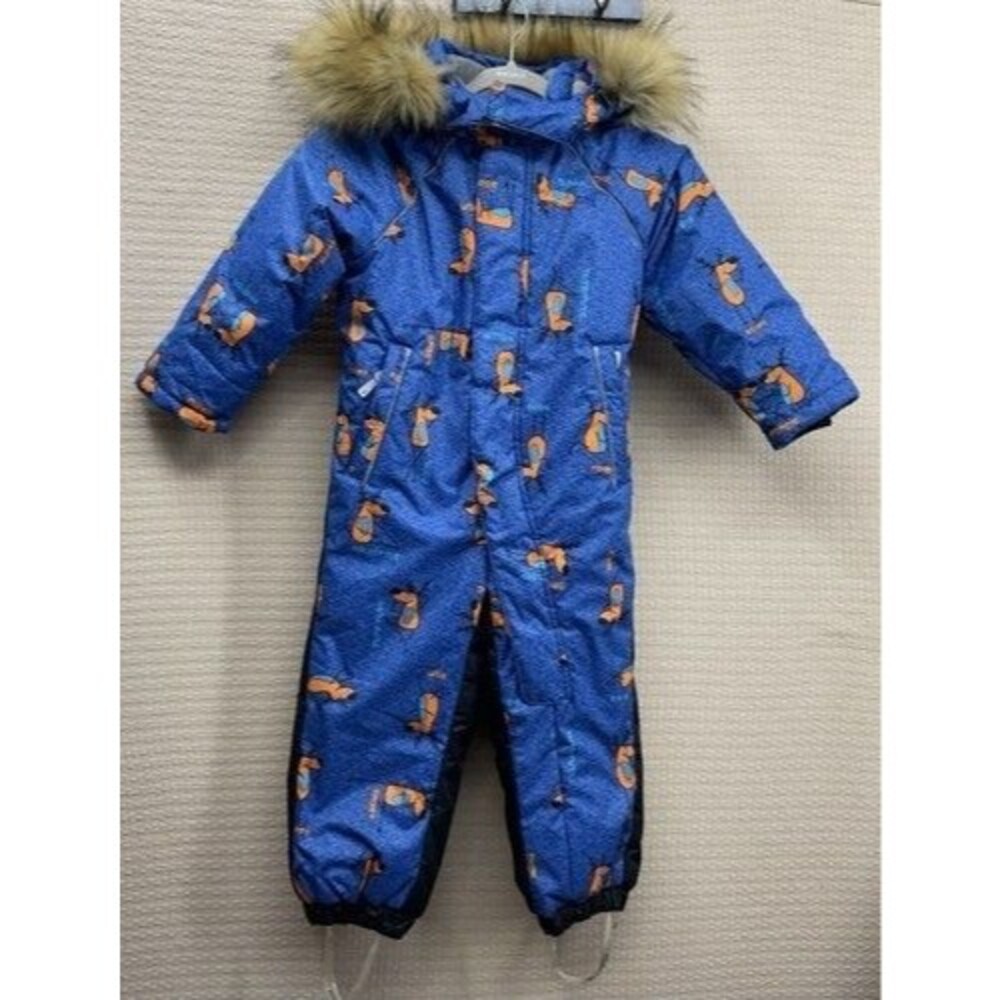 NWT NikaStyle One Piece Zip Puffer Snowsuit Kids(Toddlers 4-5Year)Size 5T Russia